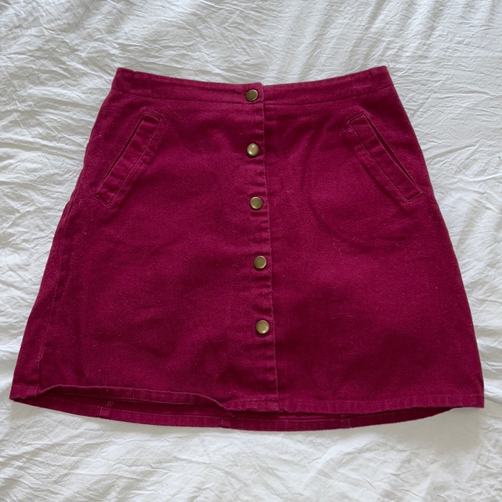 Button-up Skirt from Francesca’s